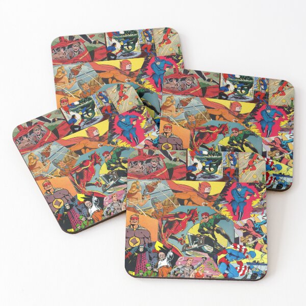 Item preview, Comic Book Collage designed and sold by BrambleBox.