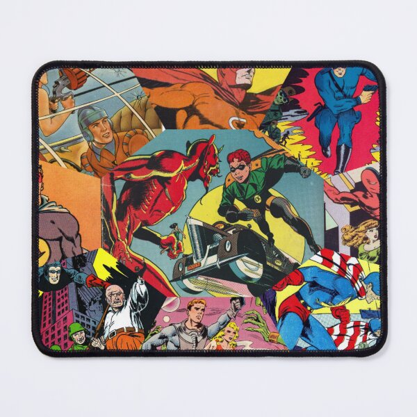 Item preview, Comic Book Collage designed and sold by BrambleBox.