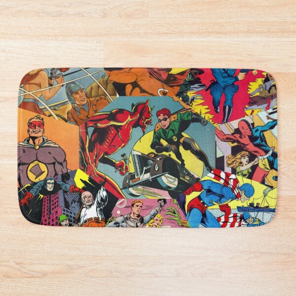 Item preview, Comic Book Collage designed and sold by BrambleBox.