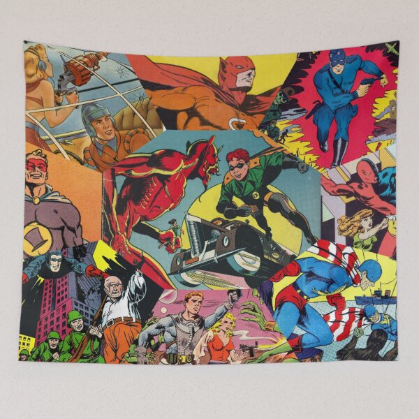 Item preview, Comic Book Collage designed and sold by BrambleBox.
