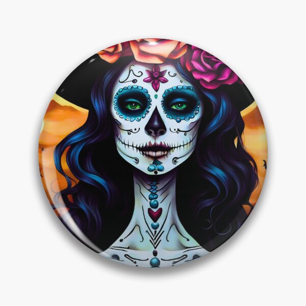 Item preview, Day of the Dead Mexican Catrina - Sugar Skull Mystic Art designed and sold by Staillim33.