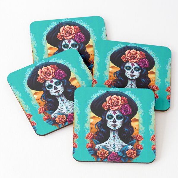 Item preview, Day of the Dead Mexican Catrina - Sugar Skull Mystic Art designed and sold by Staillim33.