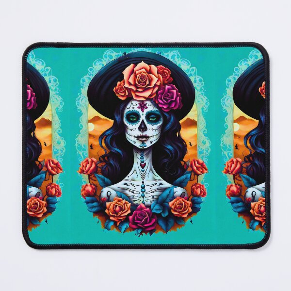 Item preview, Day of the Dead Mexican Catrina - Sugar Skull Mystic Art designed and sold by Staillim33.
