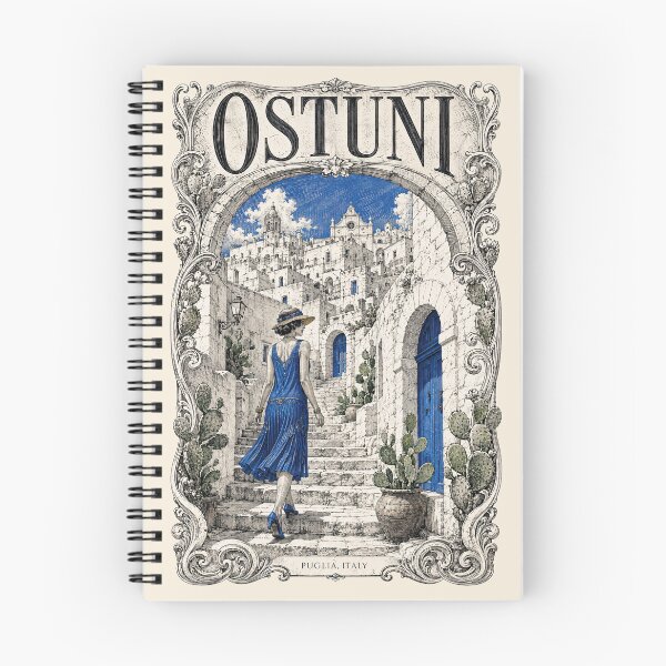 Item preview, Ostuni, Puglia, Italy [Wood Engraving] designed and sold by elektronen.