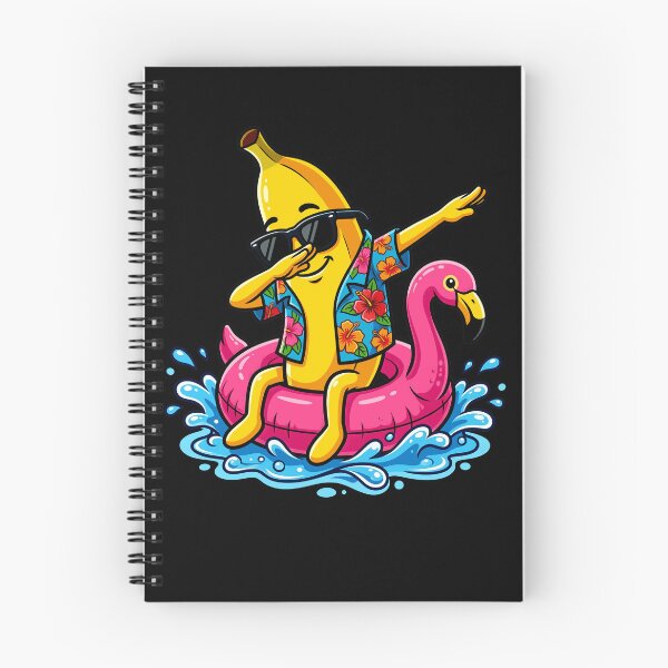 Item preview, Funny Dabbing Banana On Flamingo Float Tropical Summer Girls designed and sold by Littermin.
