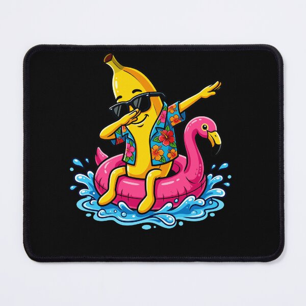 Item preview, Funny Dabbing Banana On Flamingo Float Tropical Summer Girls designed and sold by Littermin.