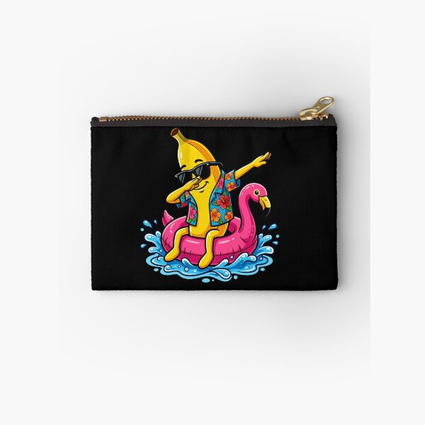 Item preview, Funny Dabbing Banana On Flamingo Float Tropical Summer Girls designed and sold by Littermin.