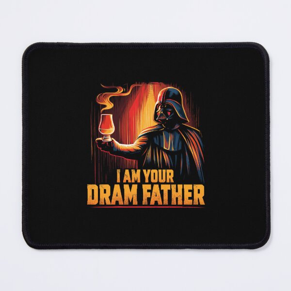 Item preview, I Am Your Dram Father | Dark Lord Spirits | Space Saga Whisky Lover Gift designed and sold by TheWhiskyMerch.