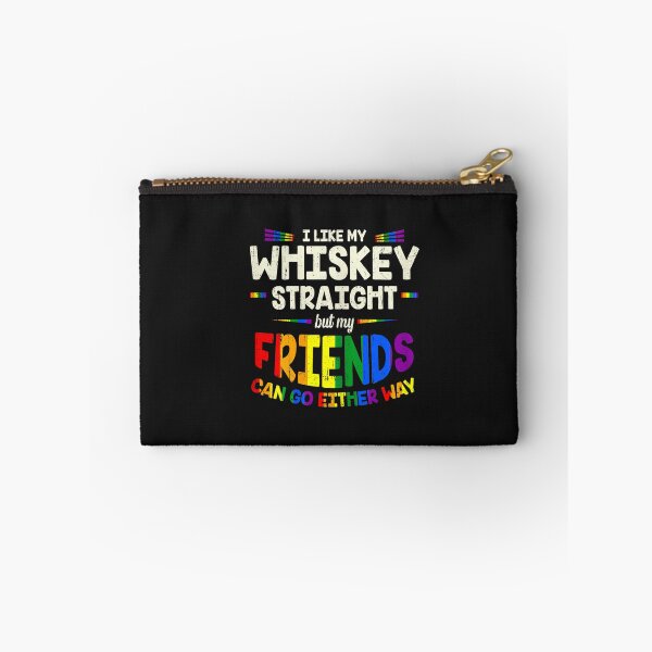 Item preview, Funny Whiskey Straight Friends LGBT Gay Pride Ally Men Women designed and sold by FrankIsabel.