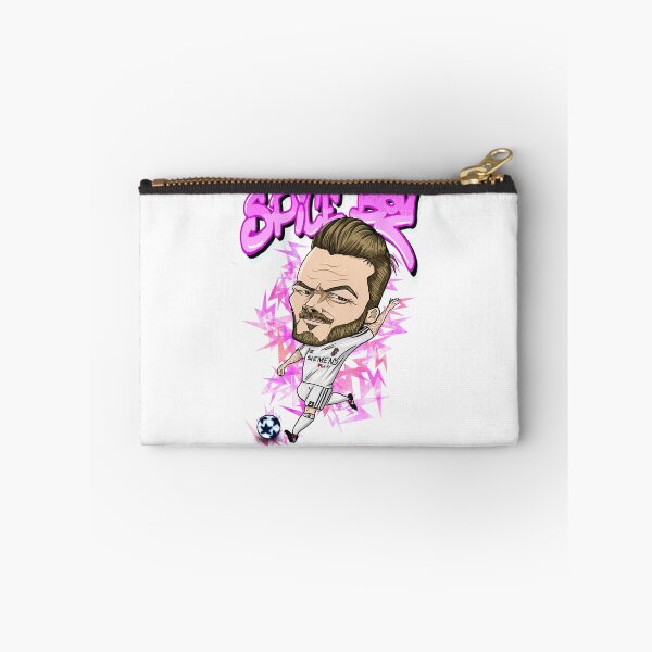 Item preview, ⁠David Beckham Spice Boy Caricature - Real Madrid Legend Art⁠ designed and sold by Cariomitro.