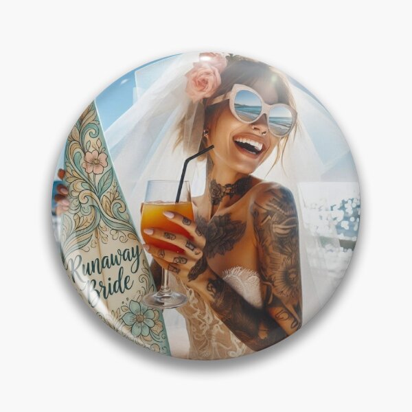 Item preview, Rocker Bride Tropical Cocktail designed and sold by Voodoo Store Paranormal Collections.