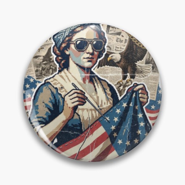 Item preview, Betsy Ross Flag Maker Vintage designed and sold by CozyDesignsCo.