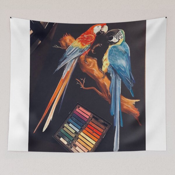 Item preview, Vibrant Shopee Food bParrot Brings Tropical Delight designed and sold by lekhacitylight.