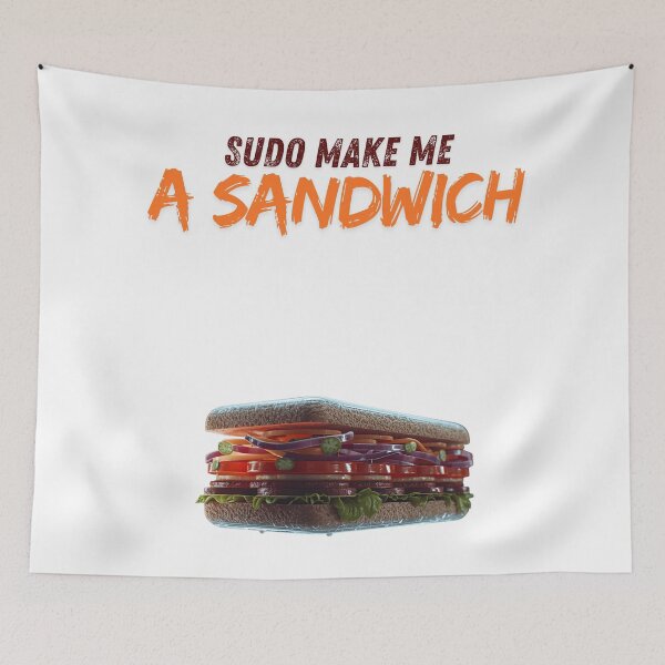 Item preview, Sudo Make Me A Sandwich Funny Linux Programmer Humor designed and sold by GraphixByHub.