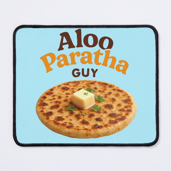 Item preview, Aloo Paratha Guy Sticker designed and sold by krazzyremo.