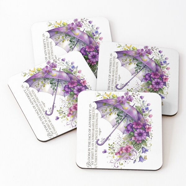 Item preview, Floral Umbrella Unbreakable Spirit Bloom designed and sold by Sovereign Supply Co..