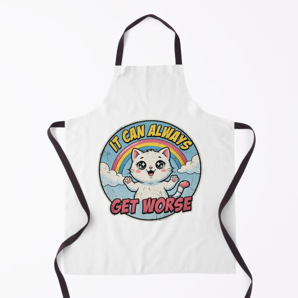 Item preview, It Can Always Get Worse Funny Cat designed and sold by TshirtsOnline-.