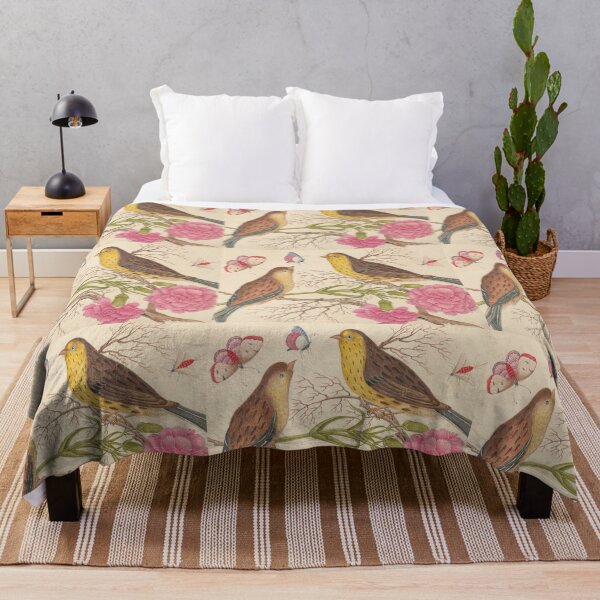 Item preview, THE BIRDS & THE BUTTERFLY FLORAL designed and sold by THE GOOD FIND.