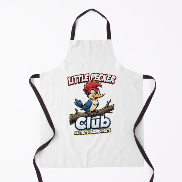 Item preview, Little Pecker Club Funny Woodpecker Design designed and sold by TshirtsOnline-.
