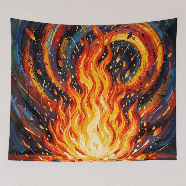 Aperçu de l'œuvre Feu élémentaire créée et vendue par Mr-Saxon.