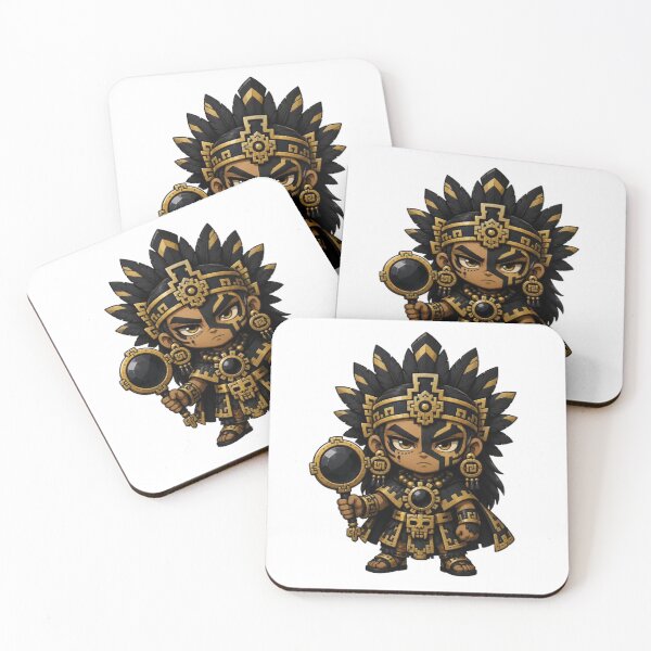 Item preview, Tezcatlipoca Mythology Mascot Design designed and sold by The Dark Files.