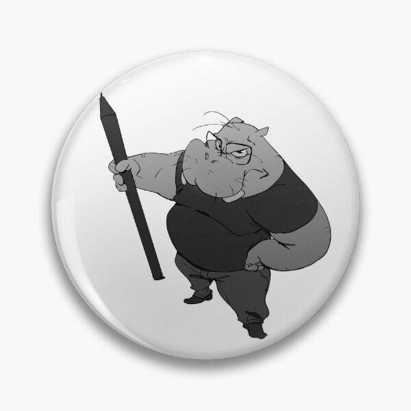 Item preview, Hippo - Stylized Comic Art designed and sold by Eslam-Aboshady.