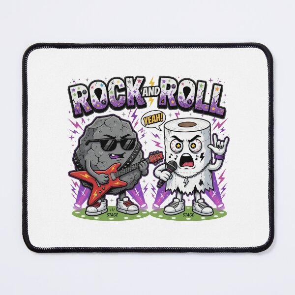 Item preview, Funny Rock and Roll Toilet Paper designed and sold by TshirtsOnline-.