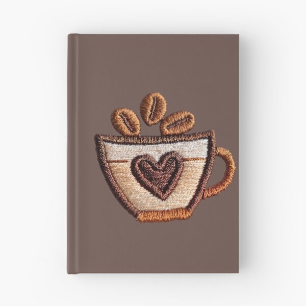 Item preview, Cozy Coffee Embroidery Art designed and sold by MegaNovaArt.