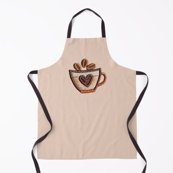 Item preview, Cozy Coffee Embroidery Art designed and sold by MegaNovaArt.