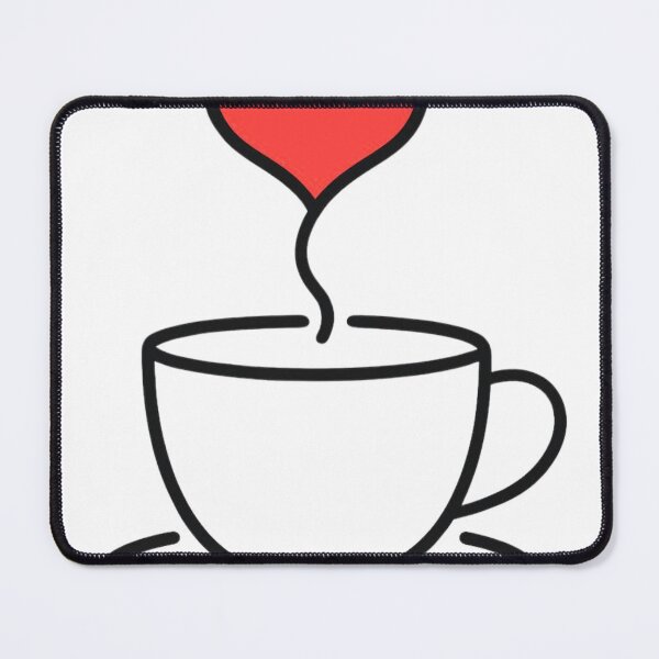 Item preview, Coffee and Love Heart Ilustration designed and sold by CREATIVO STUDIO.
