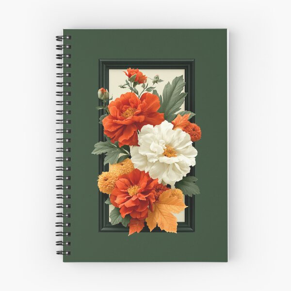 Item preview, Vibrant Floral Bouquet in Black Frame designed and sold by colorful-white.