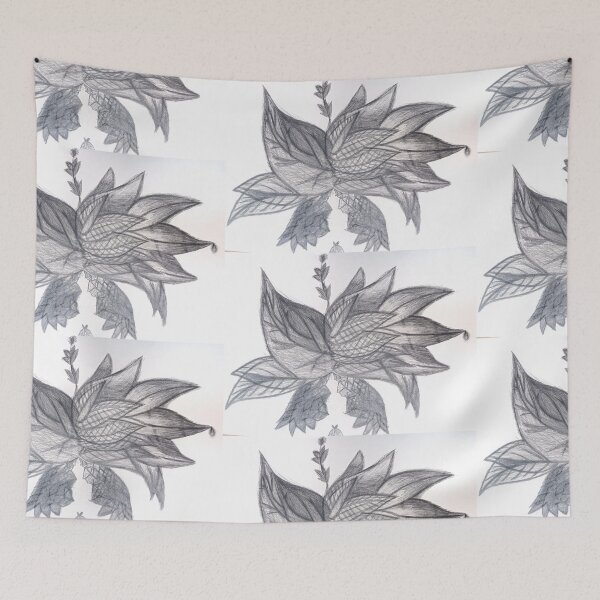 Item preview, Abstract Botanical Graphite Sketch  designed and sold by Rubyoflight09.