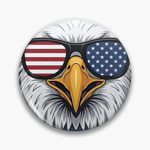 Item preview, Funny 4th of July Merica Shirt, Patriotic Bald Eagle Independence Day Gift designed and sold by ZyxDes.