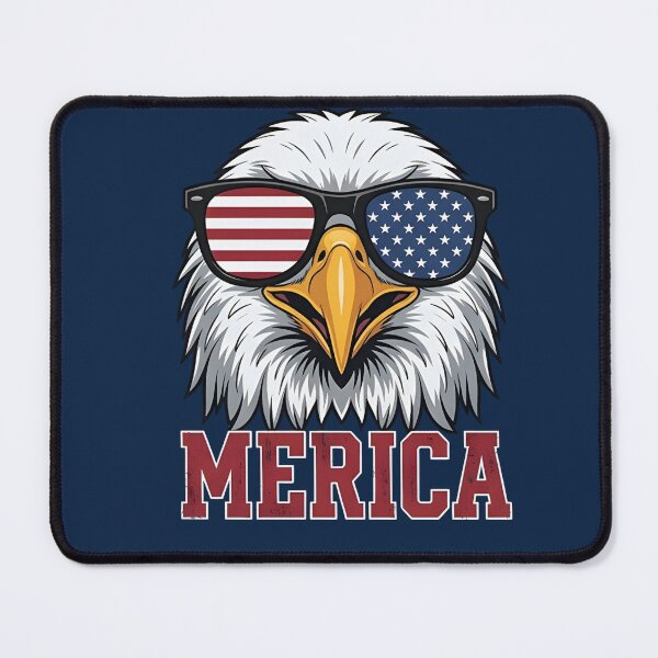 Item preview, Funny 4th of July Merica Shirt, Patriotic Bald Eagle Independence Day Gift designed and sold by ZyxDes.