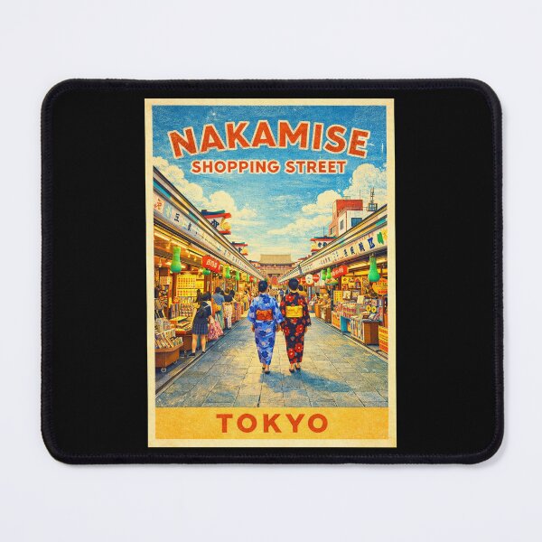 Item preview, Nakamise Shopping Street designed and sold by BoKev.