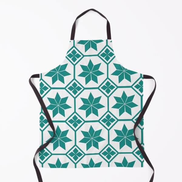 Item preview, Vintage cement tile vector pattern background in teal green. designed and sold by AjjimaJKM.