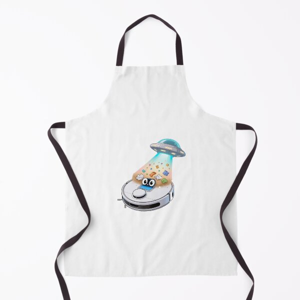 Item preview, Alien Helpers Cleaning with Robot Vacuum Meme designed and sold by OksArtStudio.