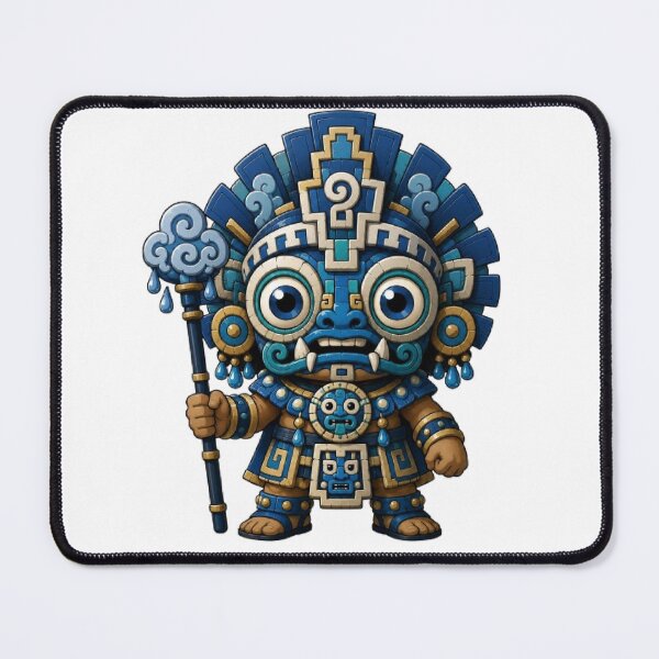 Item preview, Tlaloc Mythology Mascot Design designed and sold by The Dark Files.