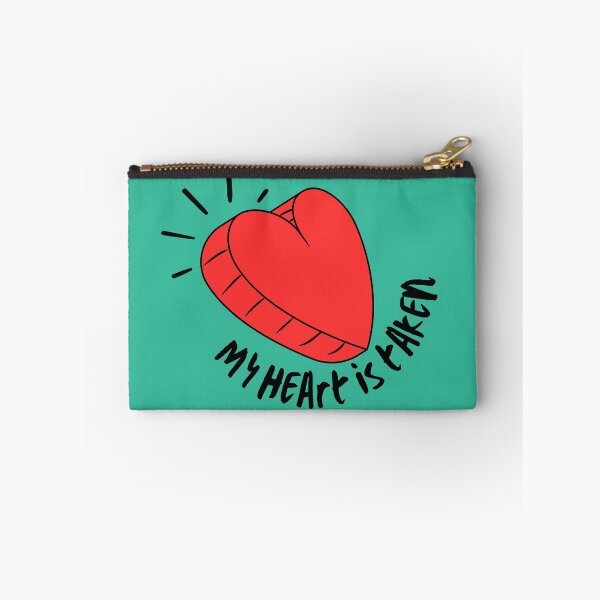 Item preview, My Heart Is Taken – Cute Red Heart Love Illustration designed and sold by infinitearte.