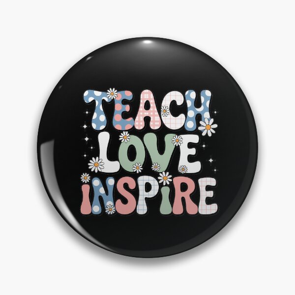 Item preview, Inspire Floral Teacher Back to School designed and sold by sailorjessiArt.