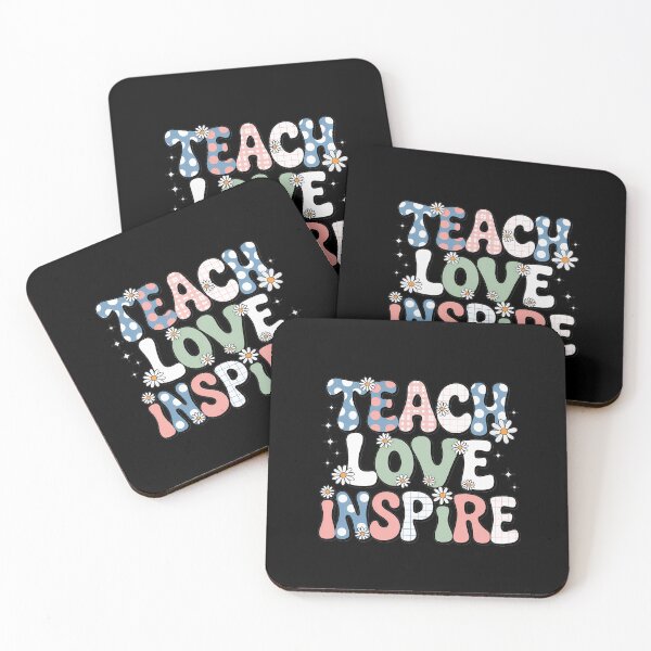 Item preview, Inspire Floral Teacher Back to School designed and sold by sailorjessiArt.