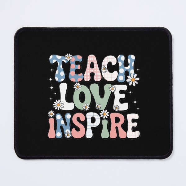 Item preview, Inspire Floral Teacher Back to School designed and sold by sailorjessiArt.