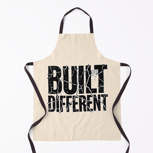 Item preview, Built Different Glitch Typography Streetwear Design designed and sold by EvergreenPark - Tee Studio.