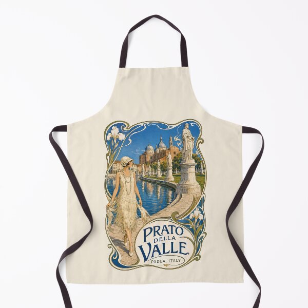 Item preview, Prato della Valle, Padua, Italy [Ink and Gouache Illustration] designed and sold by elektronen.