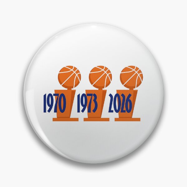Item preview, New York Knicks Three Championship Trophies 1970 1973 NBA Finals 2026 designed and sold by VintageViolet79.