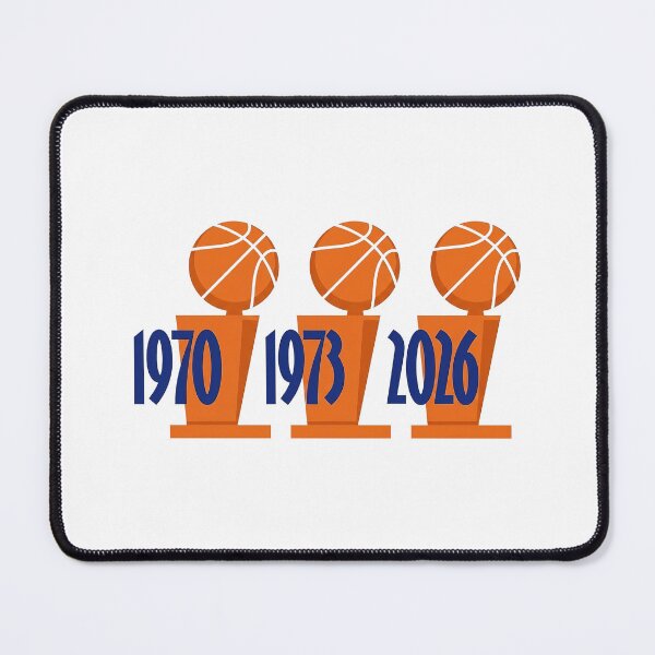 Item preview, New York Knicks Three Championship Trophies 1970 1973 NBA Finals 2026 designed and sold by VintageViolet79.
