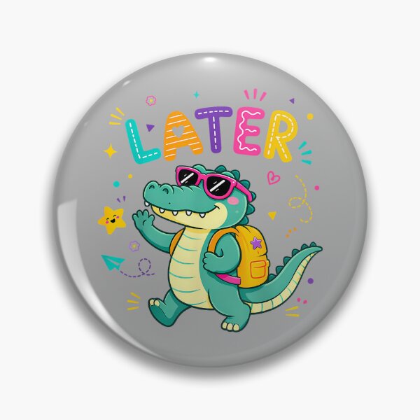 Item preview, See You Later Teacher Summer Alligator Last Day of School_2 designed and sold by GreggRoss.