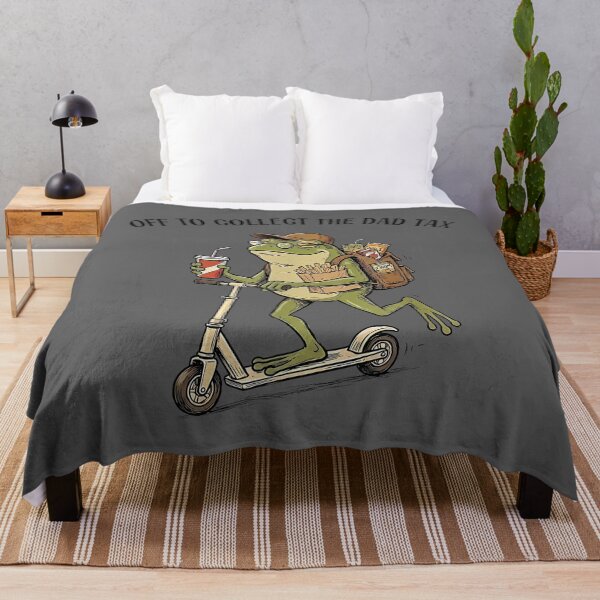 Item preview, Off to Collect The Dad Tax Funny Father's Day Frog Dad Jokes designed and sold by KristineLi.