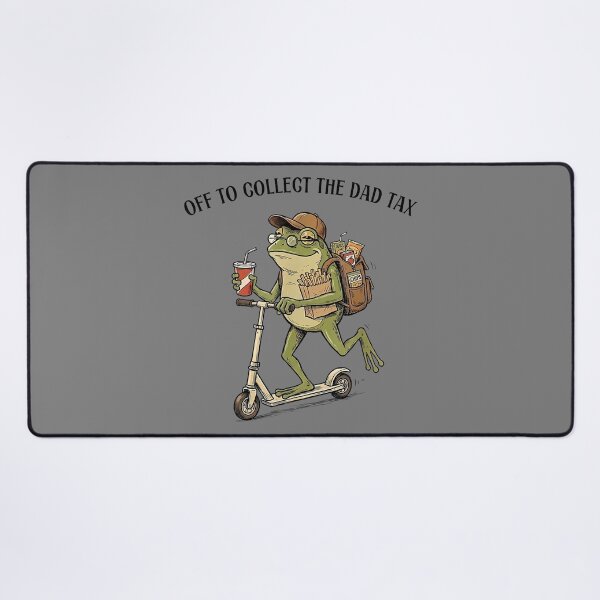 Item preview, Off to Collect The Dad Tax Funny Father's Day Frog Dad Jokes designed and sold by KristineLi.