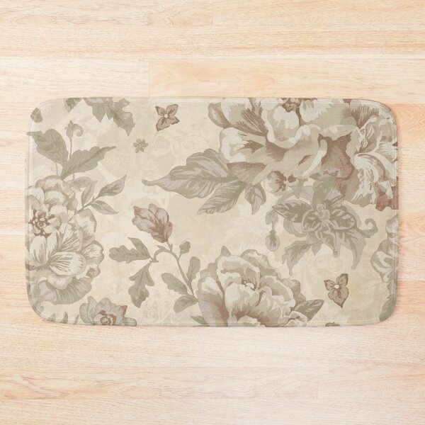 Item preview, Diva Soft Intricate Damask Flowers Nostalgia Pattern designed and sold by GrinGalore.